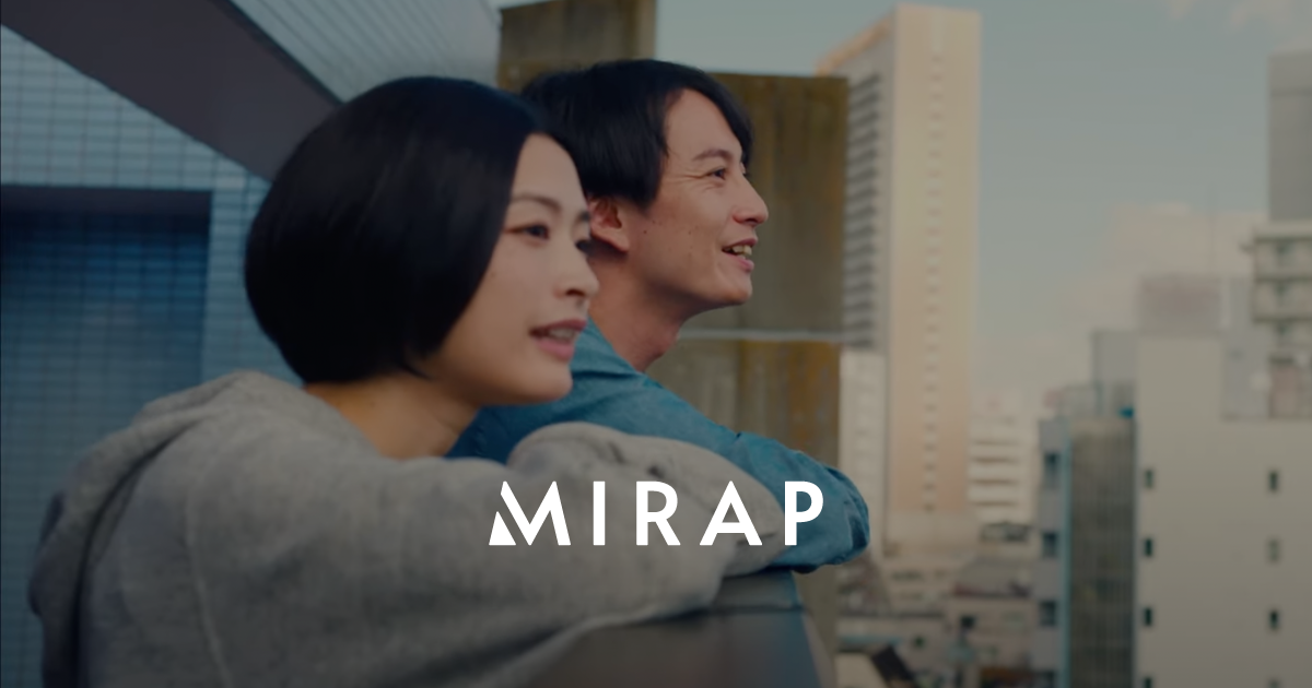 MIRAP（ミラップ）の公式サイト画像