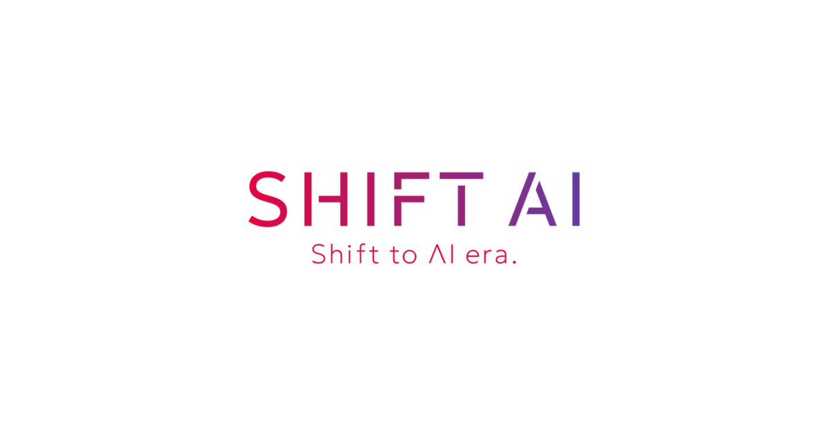 SHIFT AIの公式サイト画像
